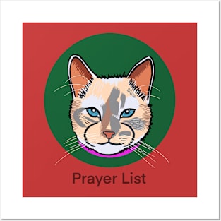 Prayer List Posters and Art